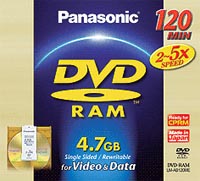 ���������� DVD PANASONIC DVD-RAM LM-AB120E